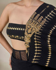 Midnight Moonline Drape Saree