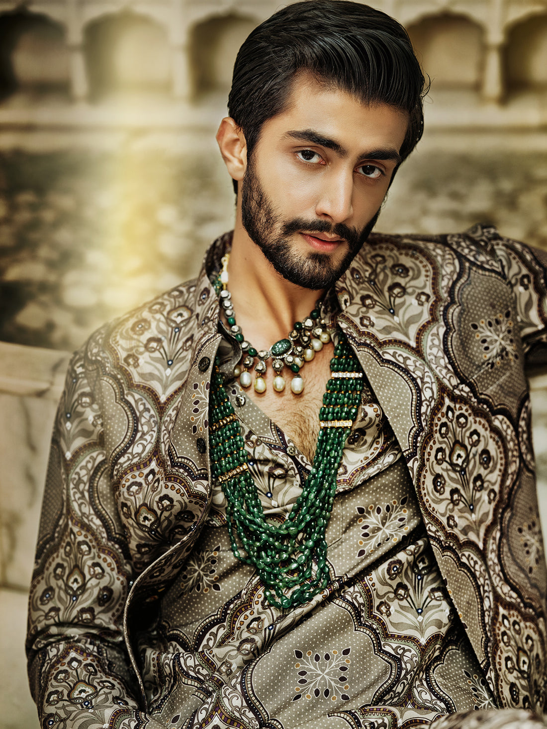 Gamal Kurta And Jacket Set