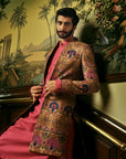 Shadin Kurta And Jacket Set