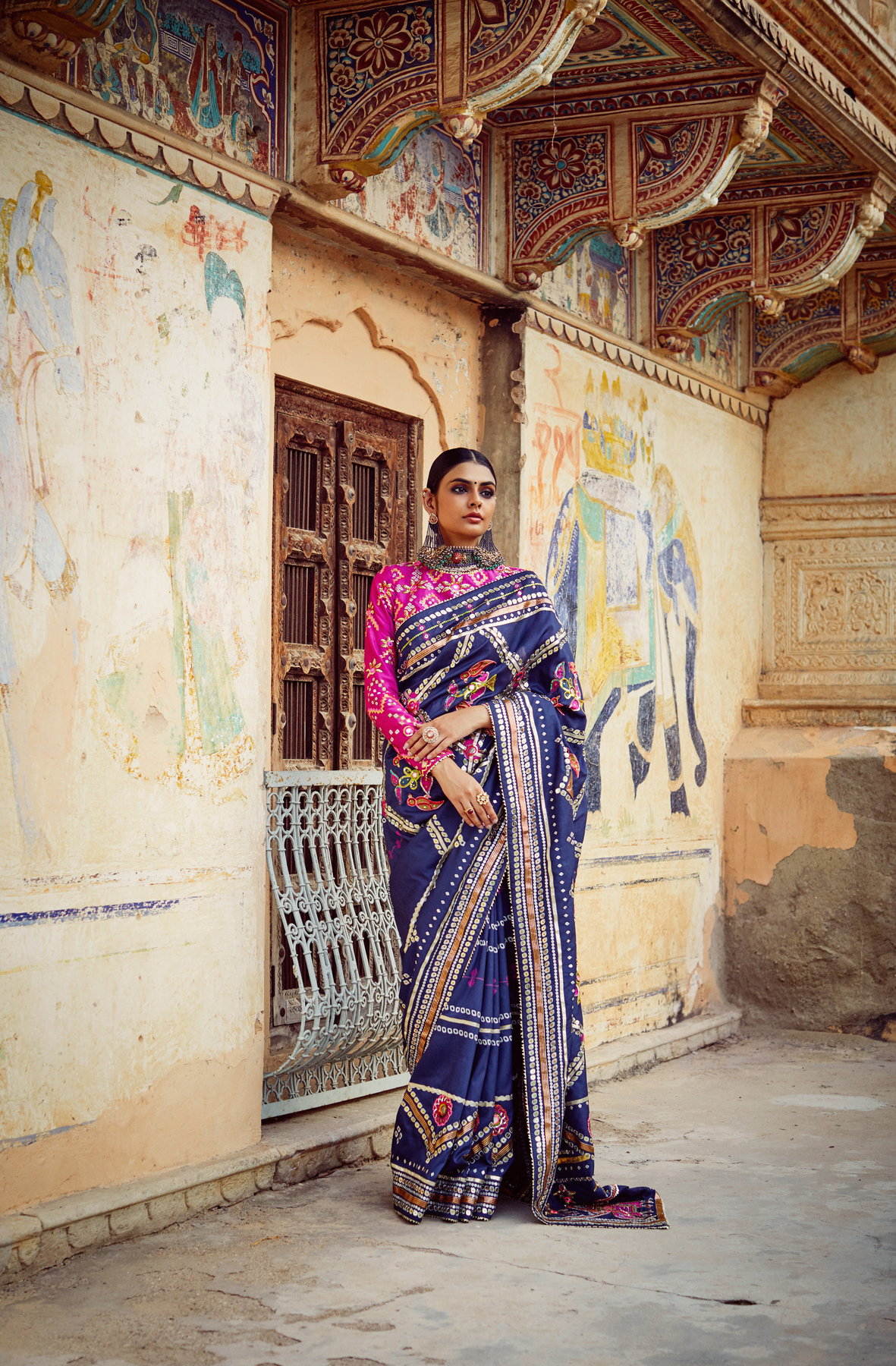 Nargis Saree Set With Blouse