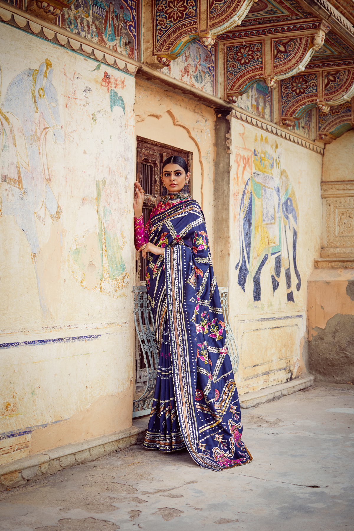 Nargis Saree Set With Blouse