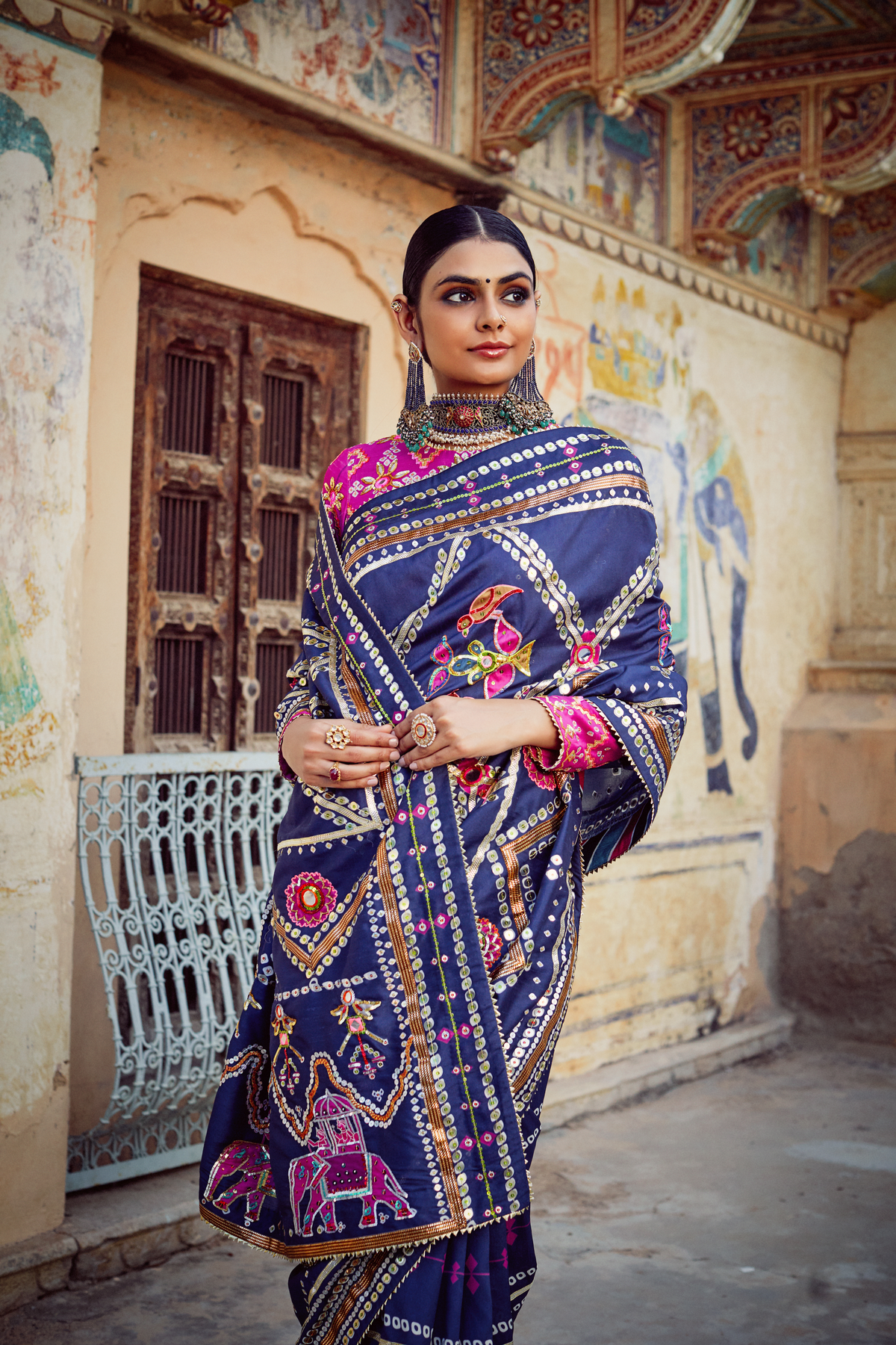 Nargis Saree Set With Blouse