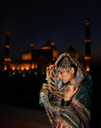Green Banno Sharara Set
