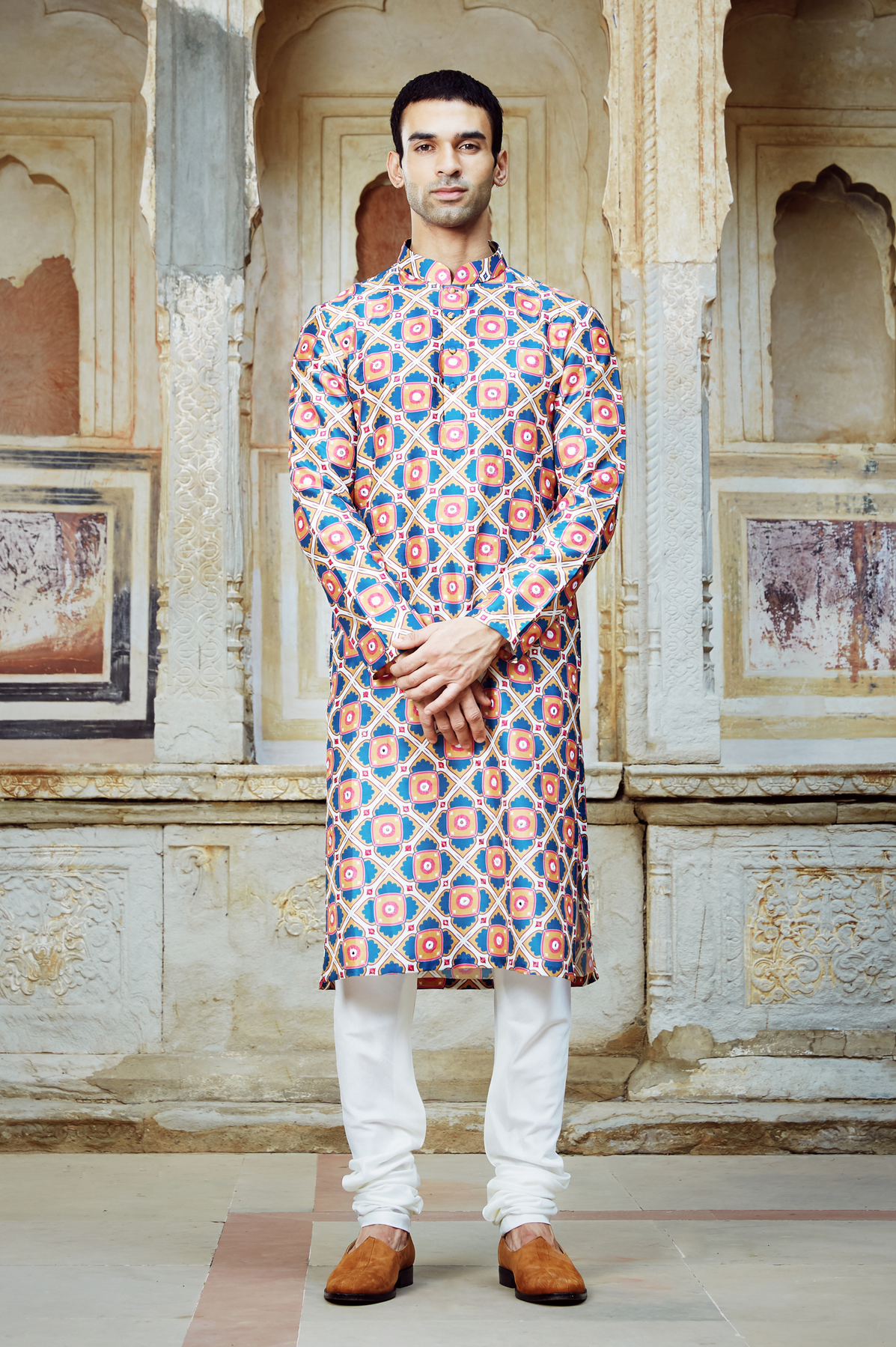 Musavir Kurta And Churidar Set
