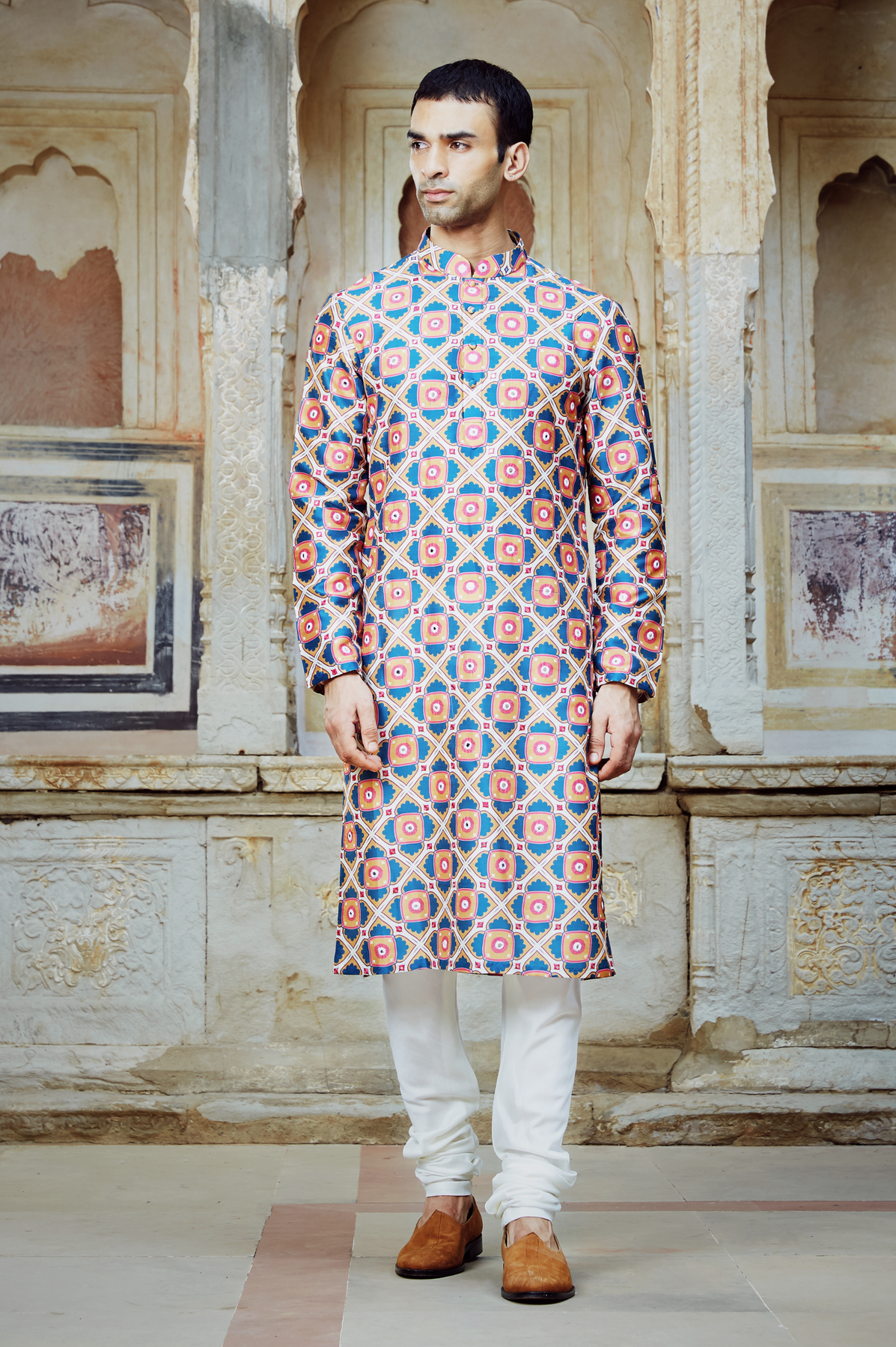 Musavir Kurta And Churidar Set