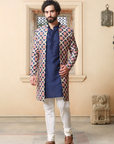 Sawai Kurta And Churidar Set With Jacket