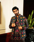 Hamdan Kurta And Jacket Set