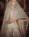 The Kamalbagh Aurum Ekru Lehenga