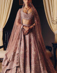 The Tara Lehenga in Tissue