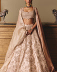The Royal Ekru Saga Lehenga