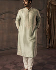 The La Creme' Masai Jade Kurta Set