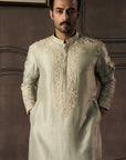The La Creme' Masai Jade Kurta Set