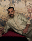 The La Creme' Masai Jade Kurta Set