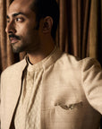 The Classic Dhagai Open Rambagh Achkan With Kurta