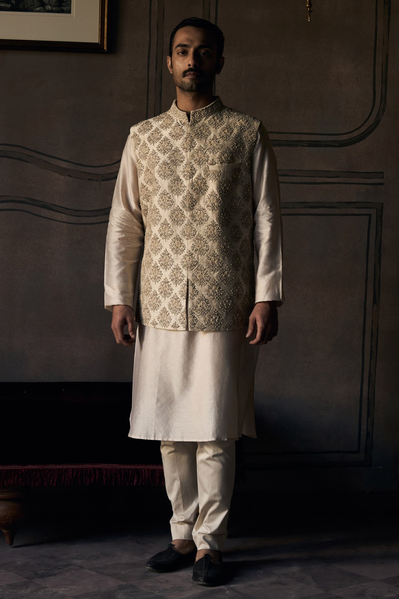 The Rambagh Mogra Bandi Set