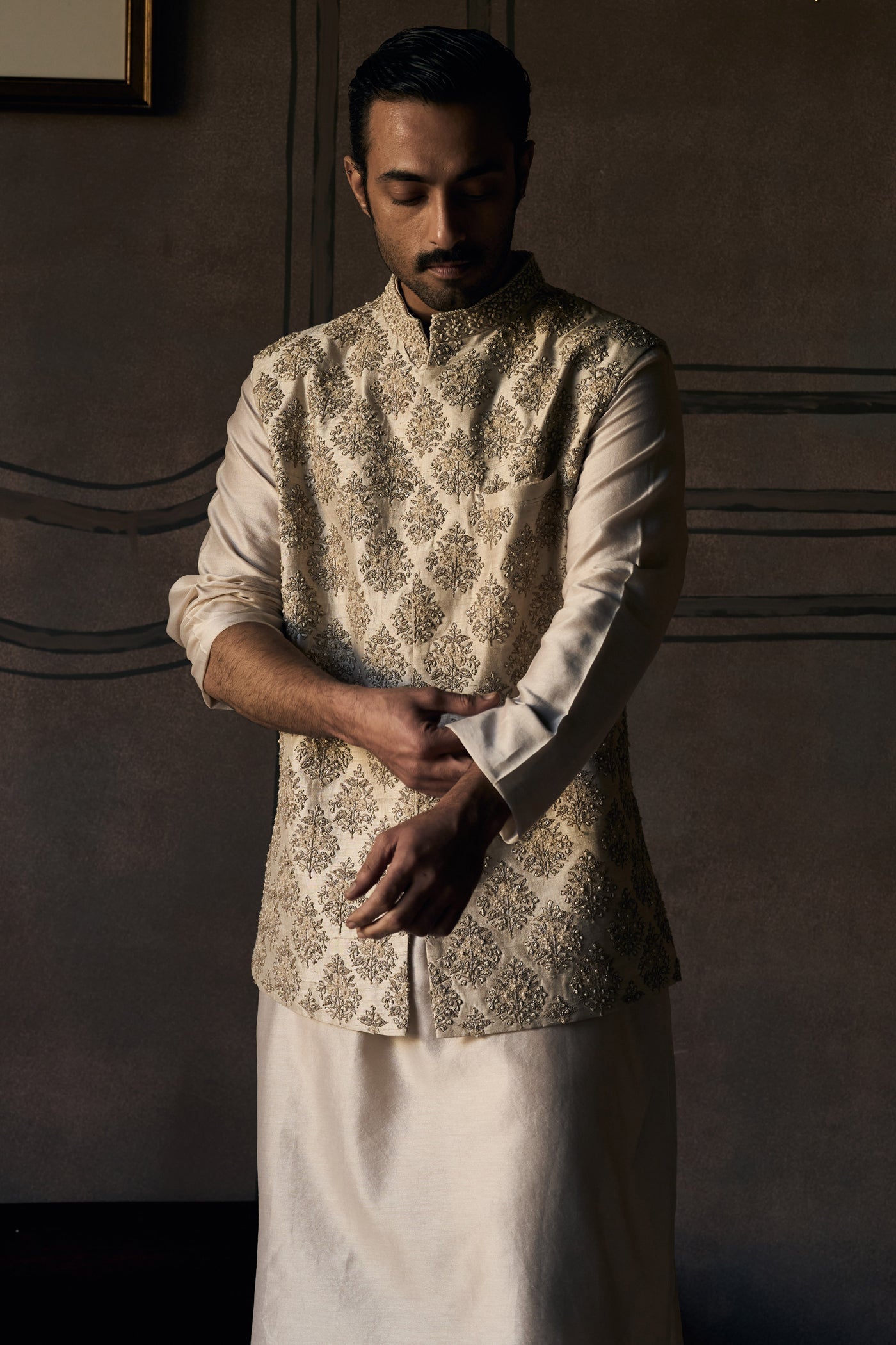 The Rambagh Mogra Bandi Set