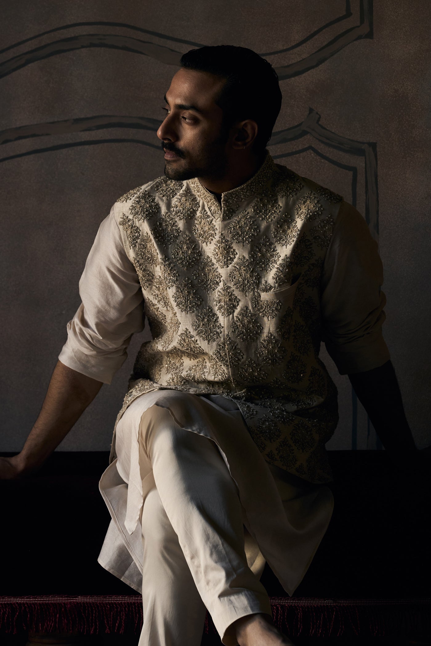 The Rambagh Mogra Bandi Set