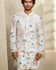 The Ivory Spectrum Kurta Set