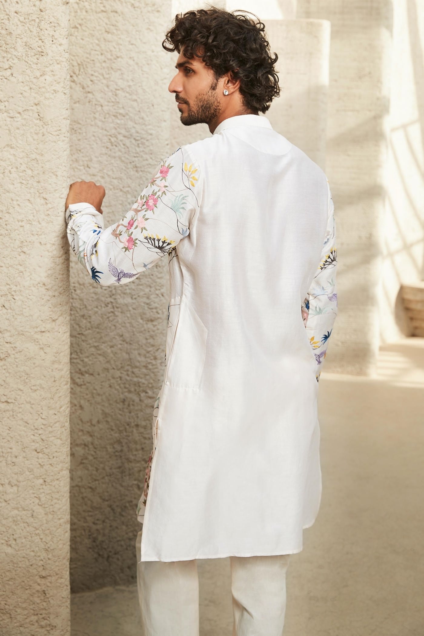The Ivory Spectrum Kurta Set