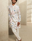 The Ivory Spectrum Kurta Set