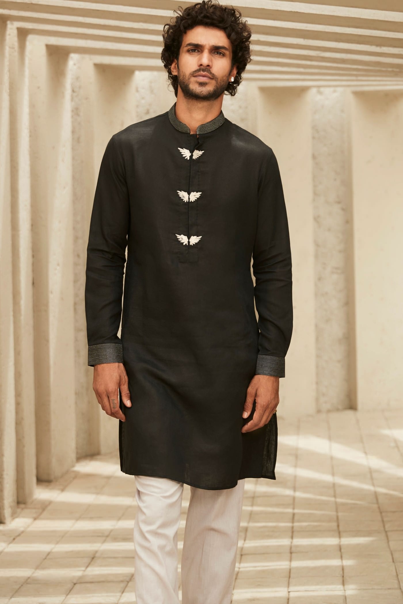 The Winged Kurta Set