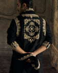 The Midnight Mogra Kurta Set