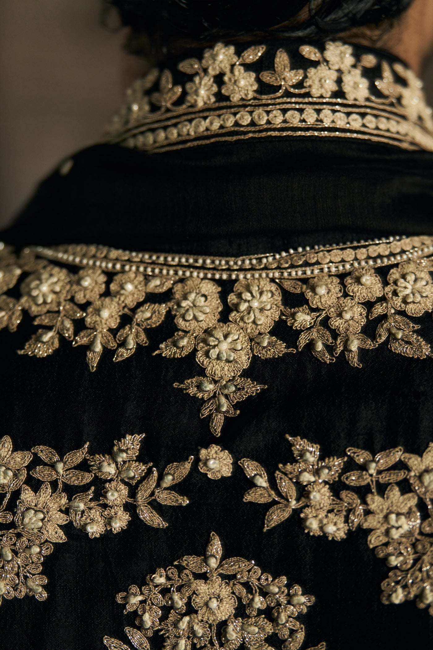 The Midnight Mogra Kurta Set