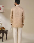 Ivory Kochi Conch Lungi Set