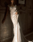 The Oslo Winged Silk Trinity Mukaish Saree