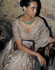 The Royal Savannah Jamshedpur Grey Saree