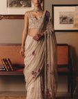 The Parsi Madonna Tissue Saree