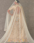 Ivory Anar-Phool Lehenga