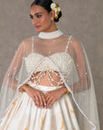 Ivory Nurvi Skirt Set