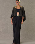 Neel Kamal Cape Set - Ready to Ship