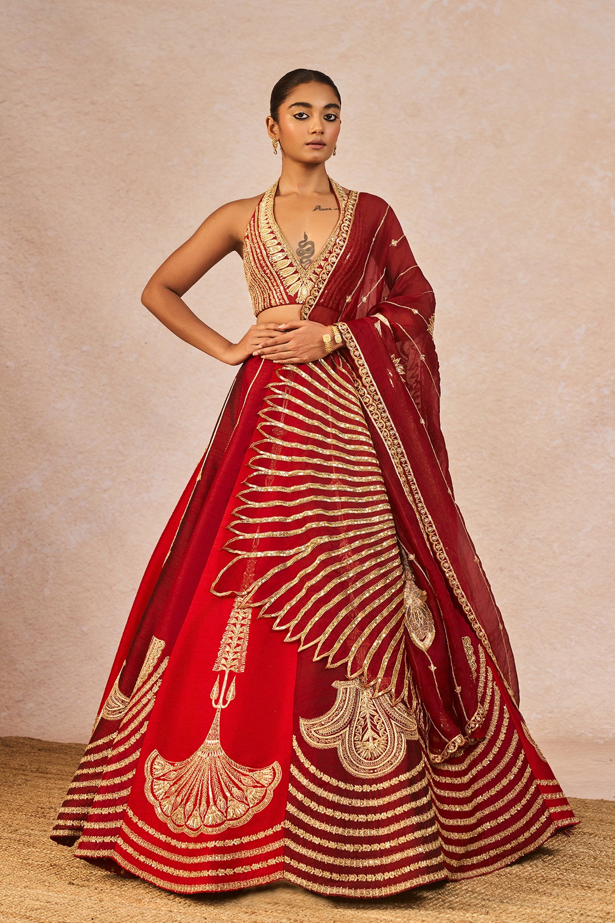 Milan Ki Aas Lehenga