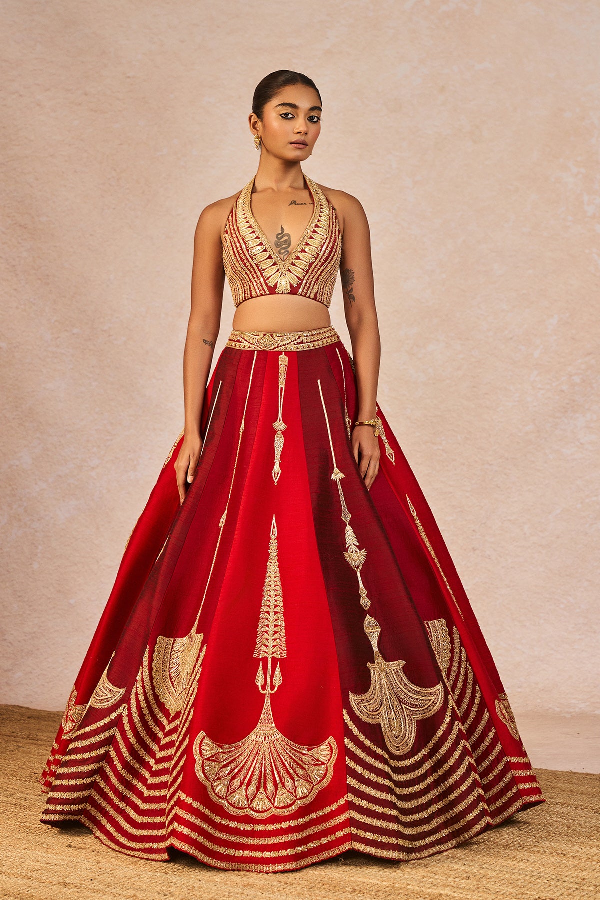 Milan Ki Aas Lehenga