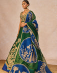 Mehendi Rachke Lehenga