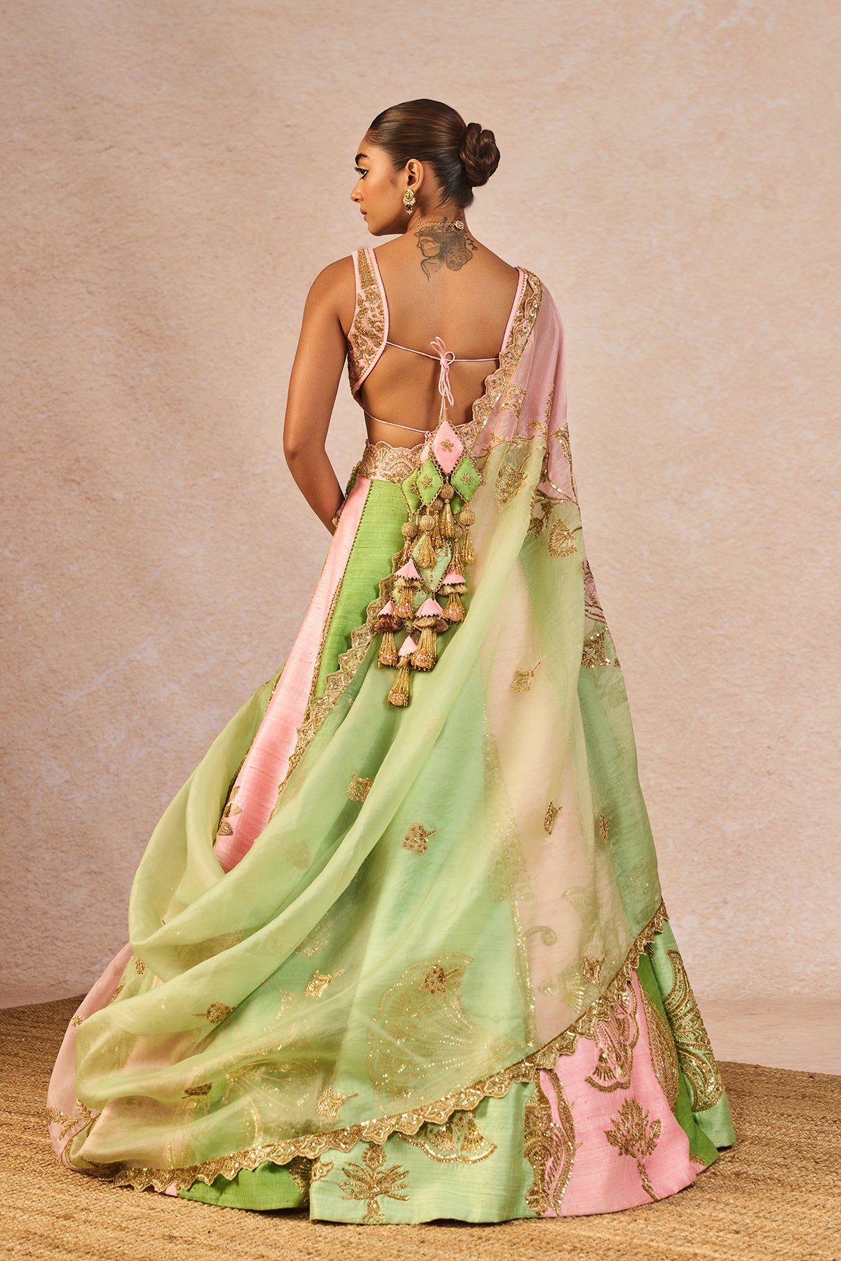 Gulposh Lehenga