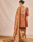 Zard Sitara Saree