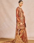 Zard Sitara Saree