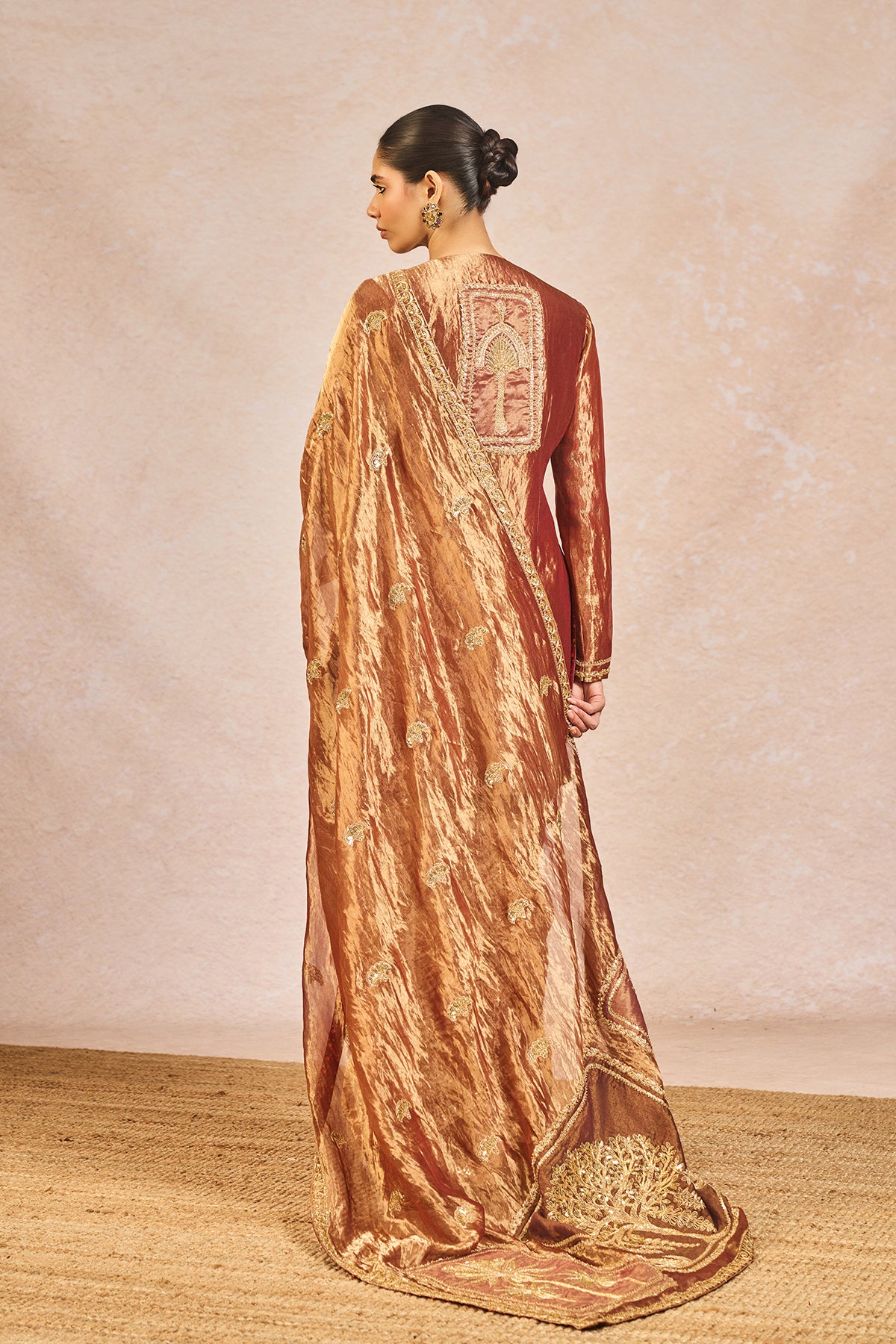 Zard Sitara Saree
