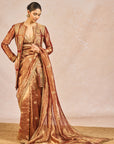 Zard Sitara Saree