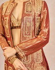 Zard Sitara Saree