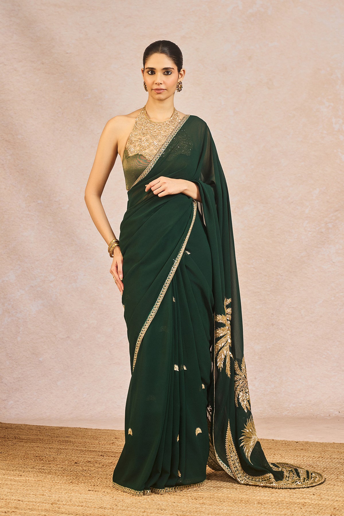 Mehendi Rachke Saree