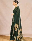 Mehendi Rachke Saree