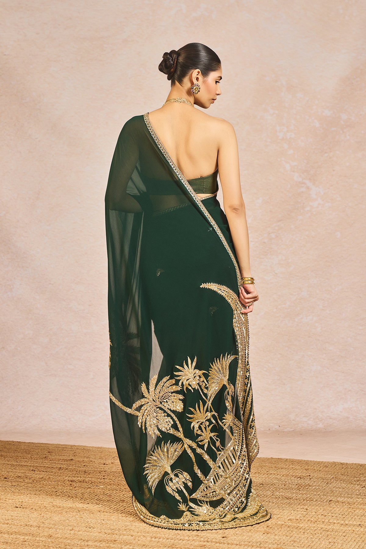 Mehendi Rachke Saree