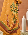 Yellow Spades Blossom Kurta Set