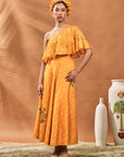 Yellow Spade Blossom Fusion Set