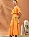 Yellow Spade Blossom Fusion Set