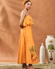 Yellow Spade Blossom Fusion Set